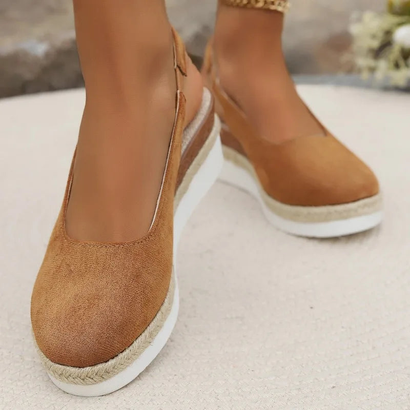 Caelum Slingback Platform Loafers