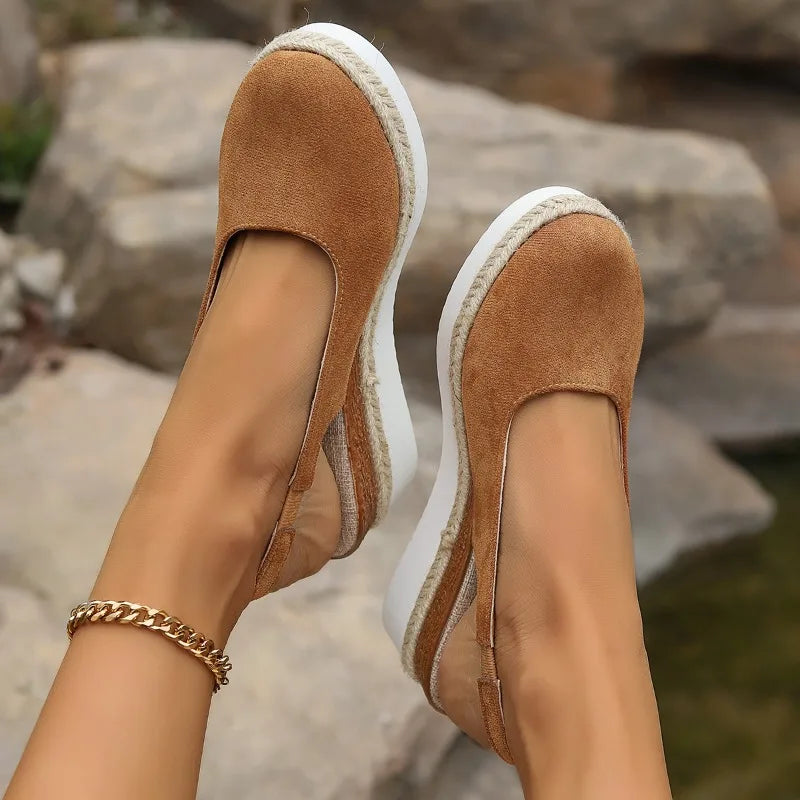 Caelum Slingback Platform Loafers