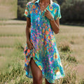 Elara Floral Summer Dress