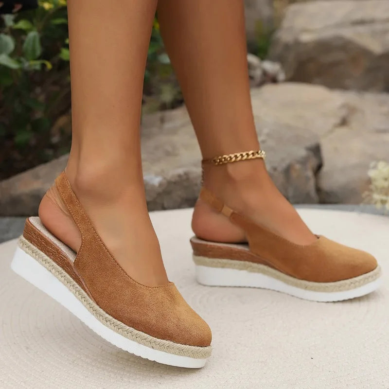 Caelum Slingback Platform Loafers