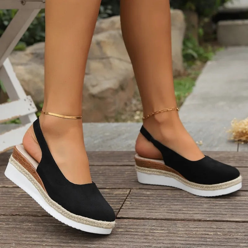 Caelum Slingback Platform Loafers