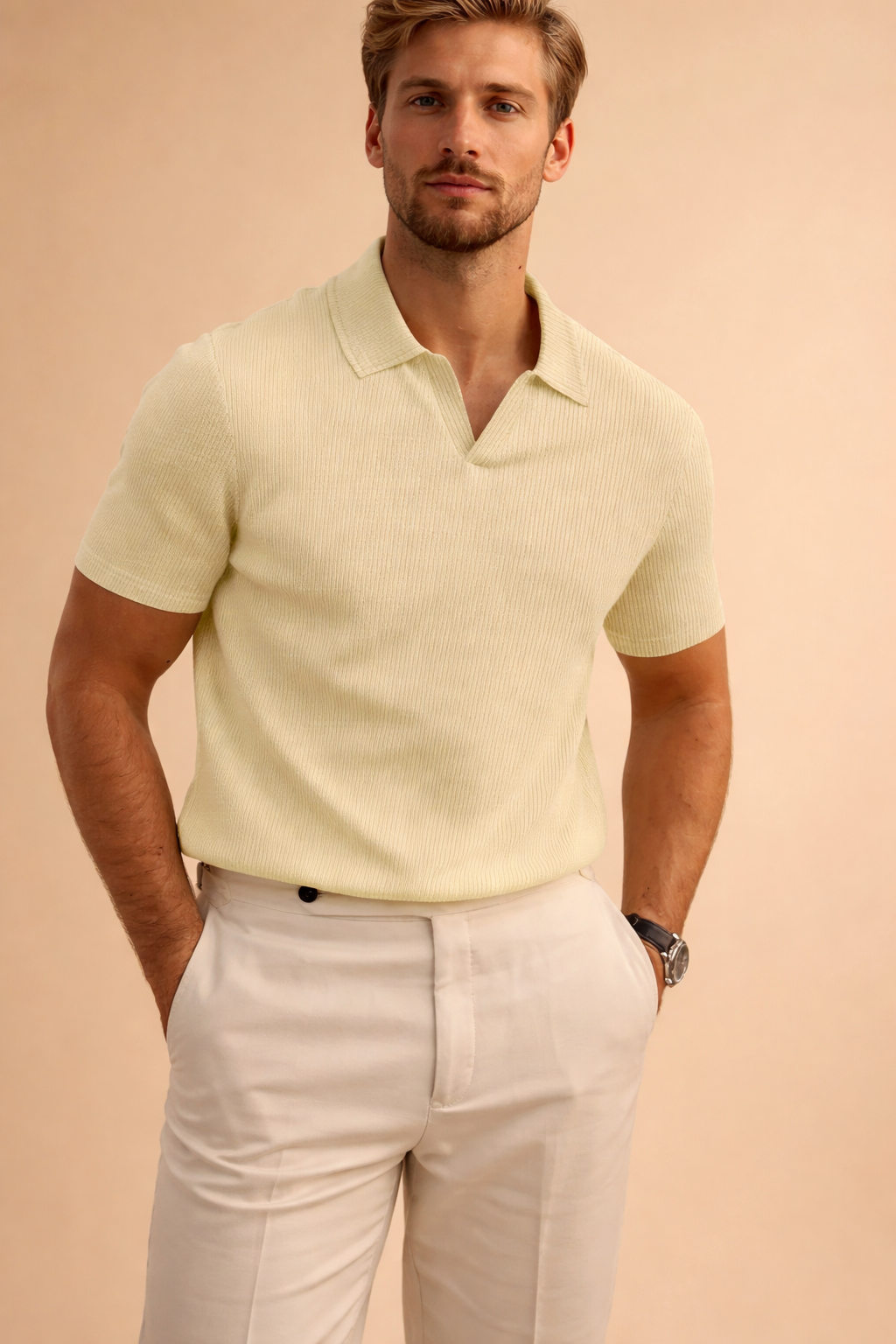 Lucian Knit Polo Shirt