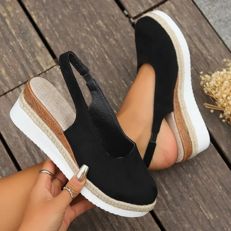 Caelum Slingback Platform Loafers