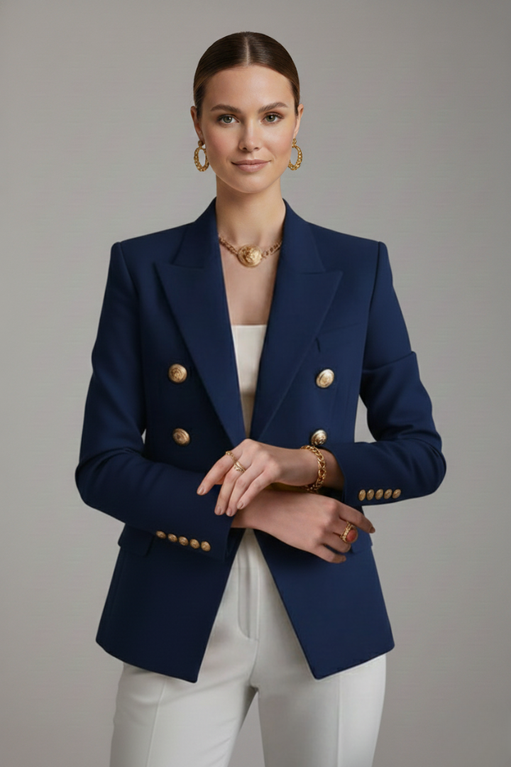 Sovereignty Double-Breasted Blazer