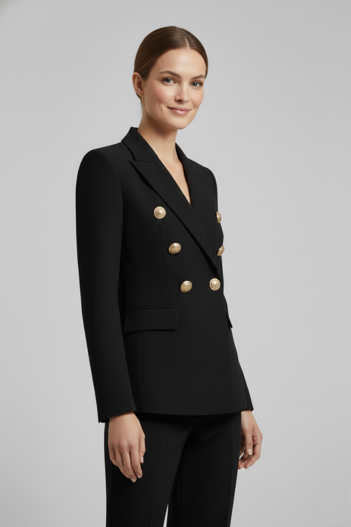 Sovereignty Double-Breasted Blazer