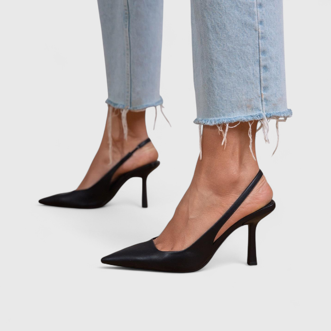 Crystalis Orthopedic Slingback Heels
