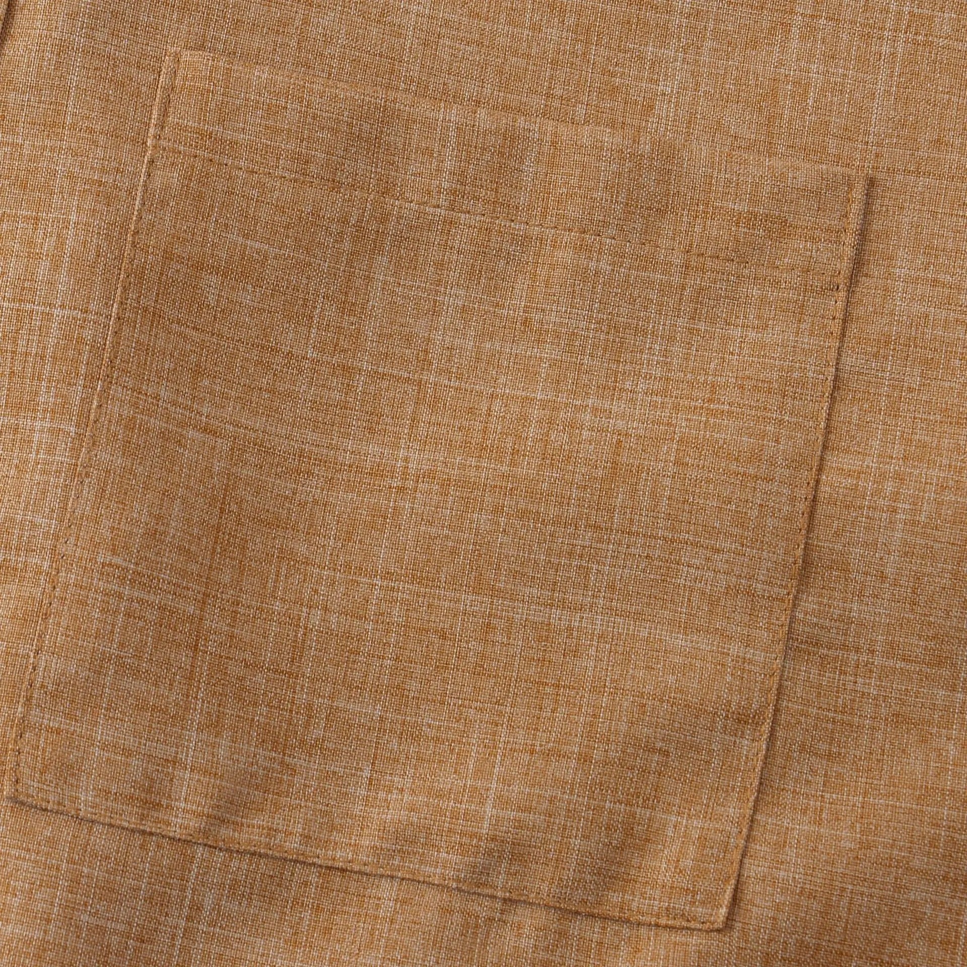 Sorrel Mandarin Cotton-Linen Shirt