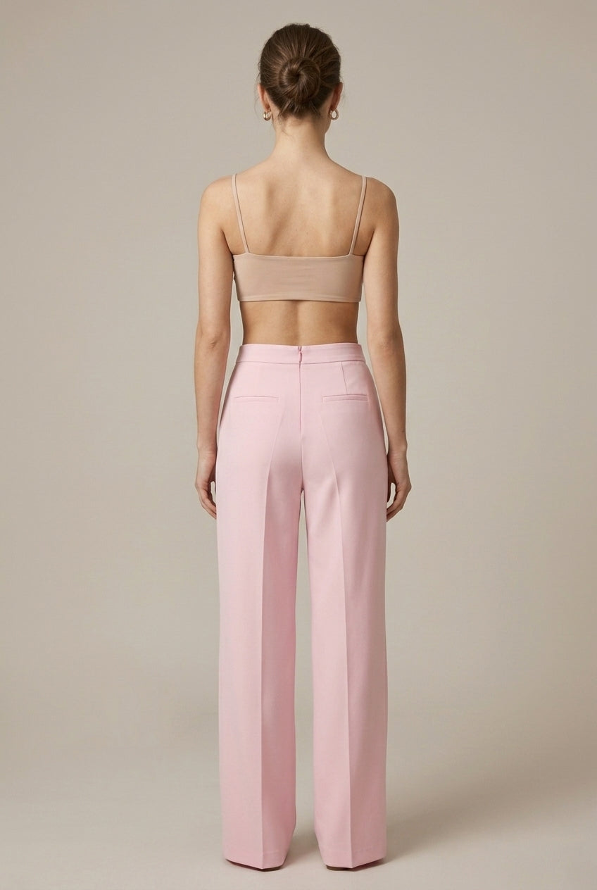 Dewberry Feather Cuff Suit Set