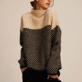 Plovdiv Colorblock Knit Sweater