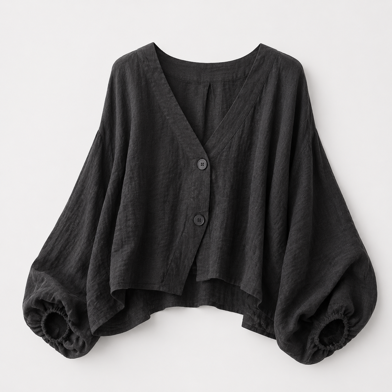 Ella Cotton-Linen Blouse