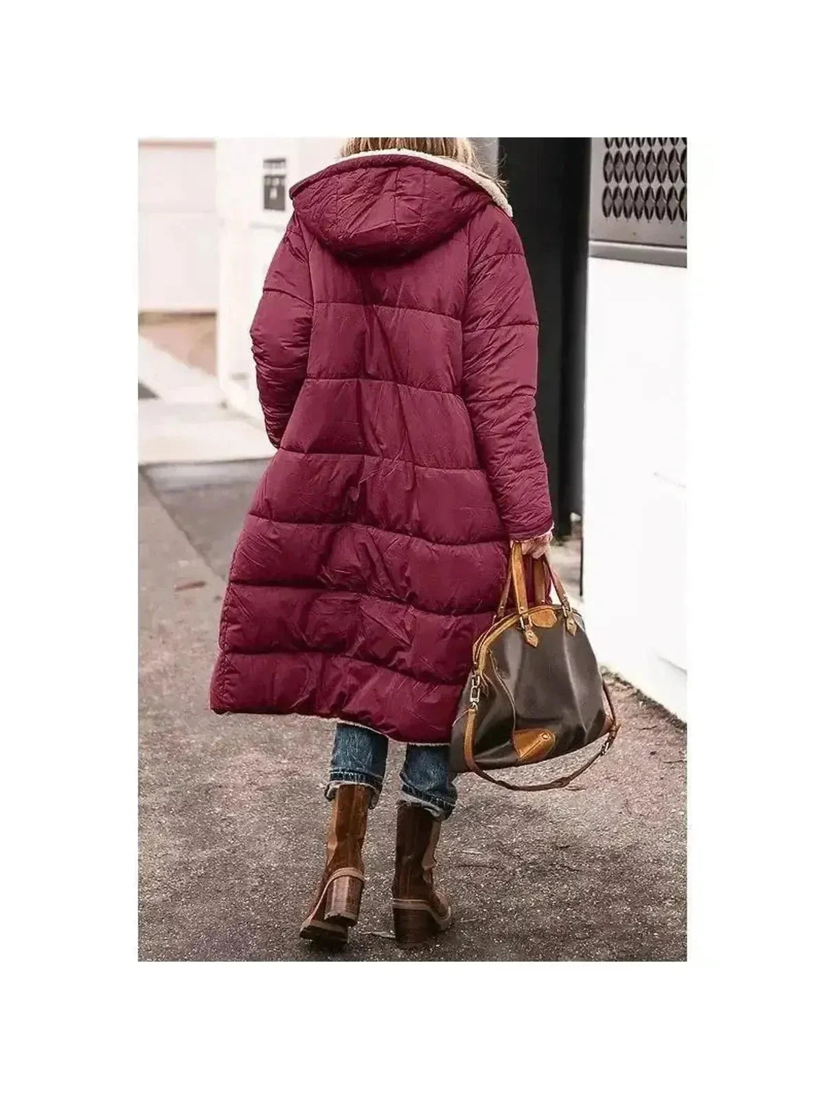 Madeira Sherpa-Lined Winter Coat