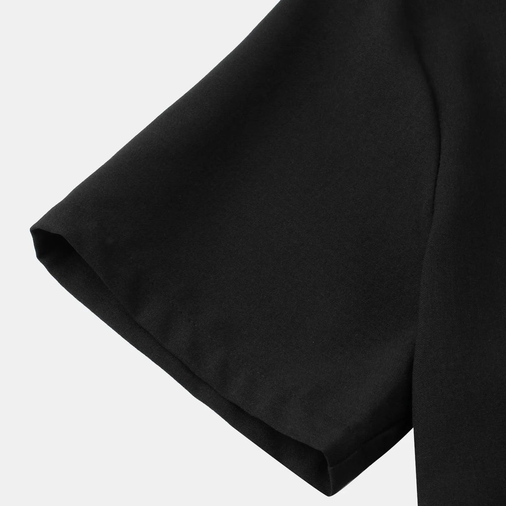 Sorrel Mandarin Cotton-Linen Shirt