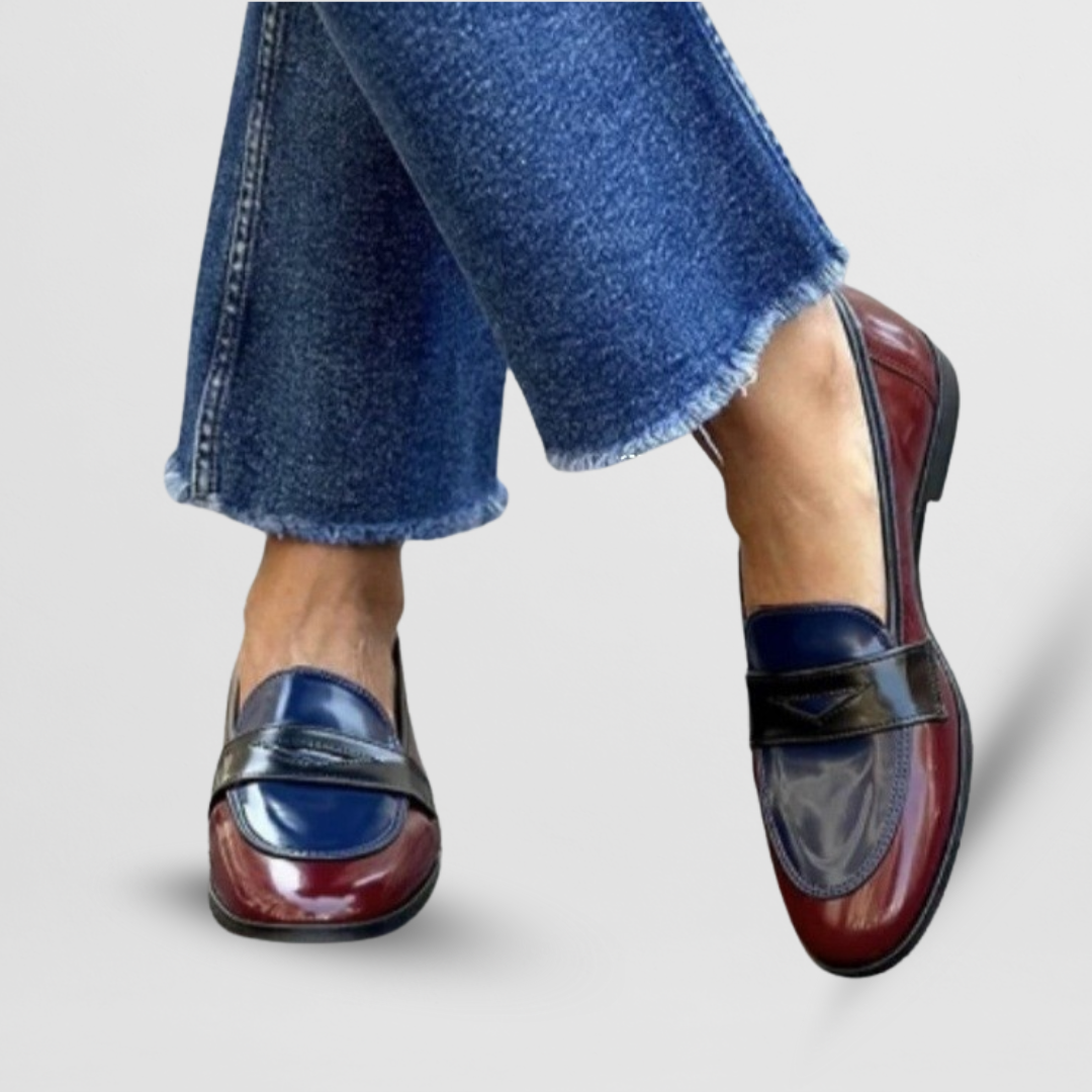 The Clara Two-Tone Loafer