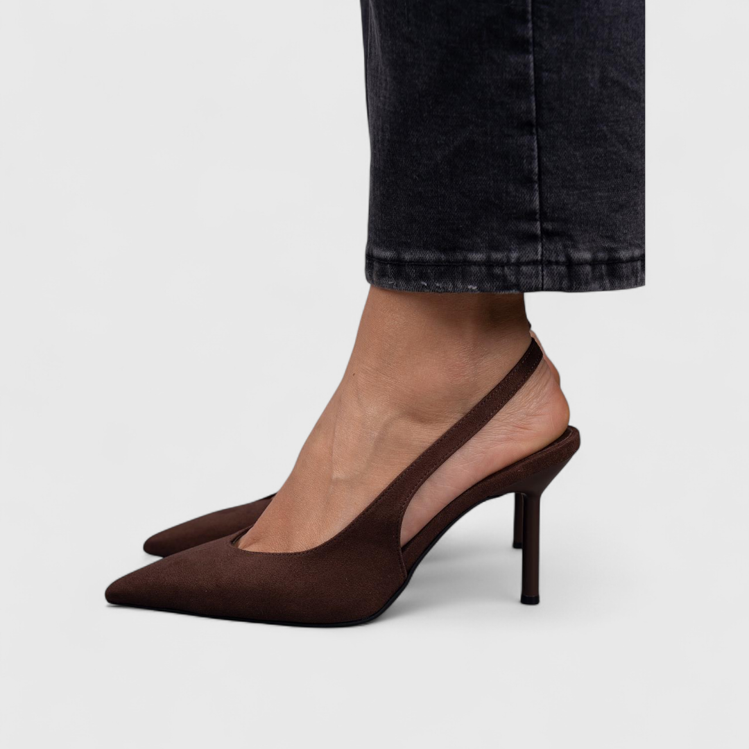 Crystalis Orthopedic Slingback Heels