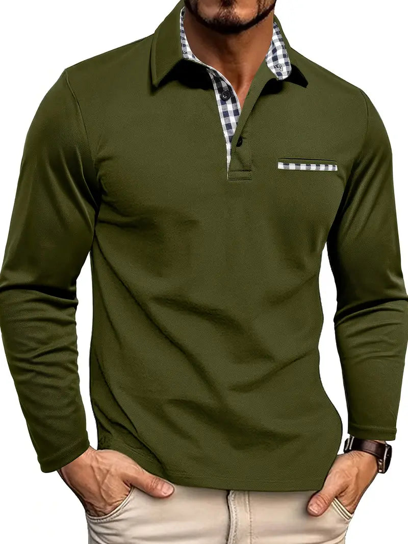 Borneo Long Sleeve Polo Shirt