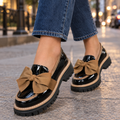 Helena Bow Chunky Loafers