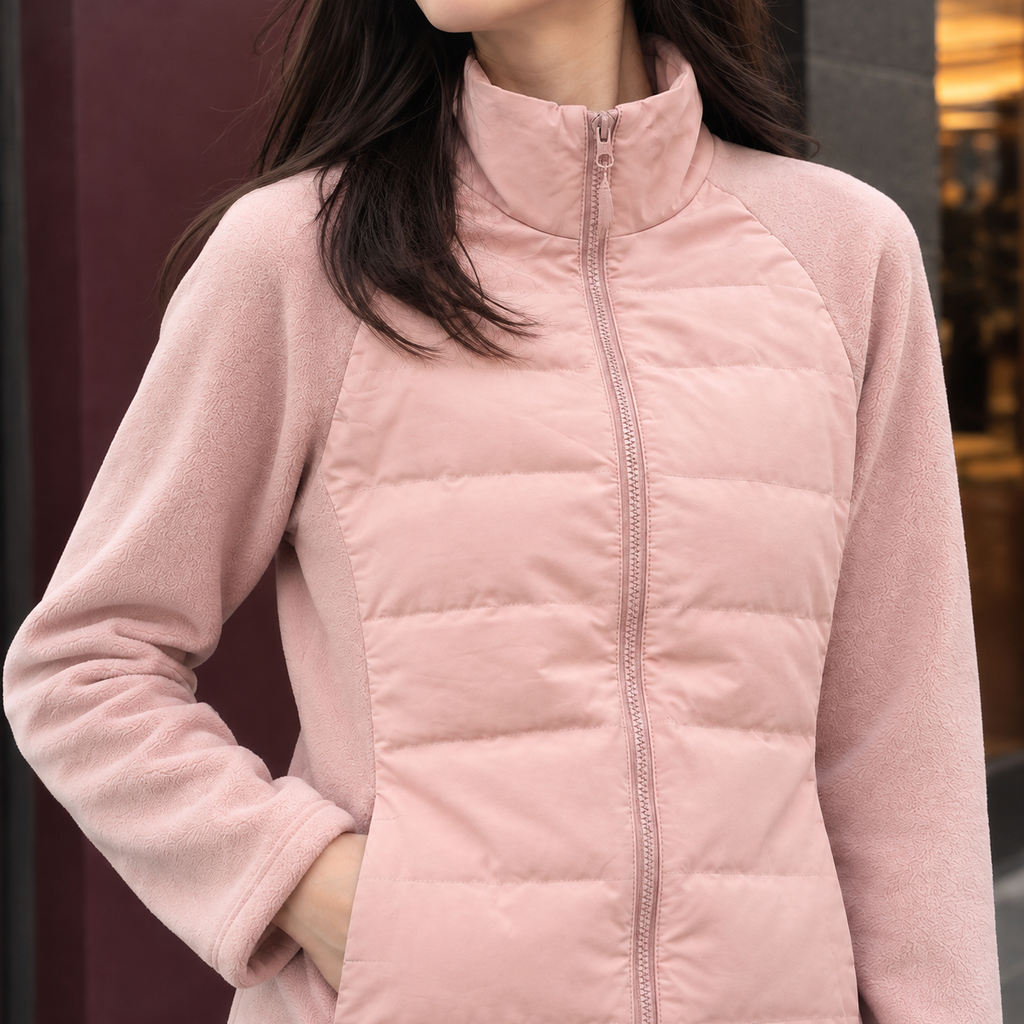 Millie Quilted Hybrid Jacket