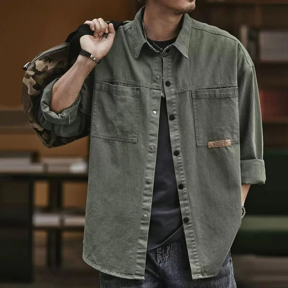 Orson Vintage Snap-Front Shirt