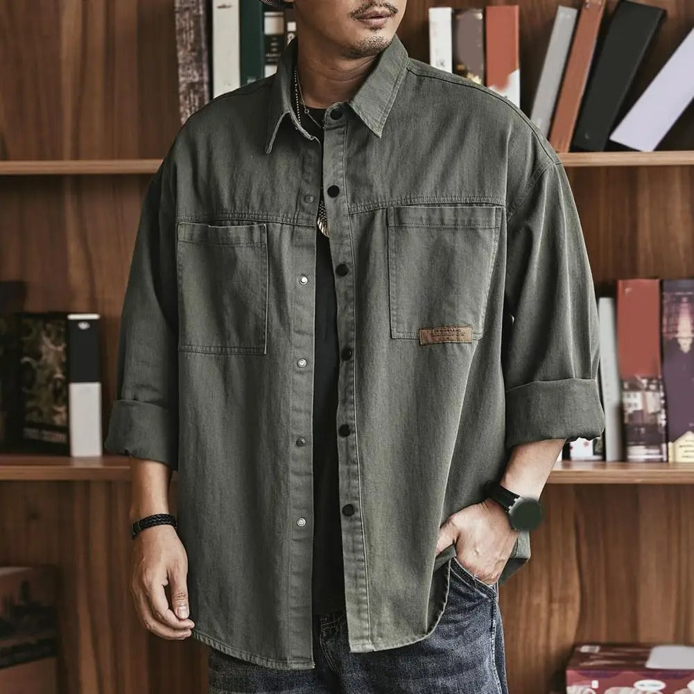 Orson Vintage Snap-Front Shirt