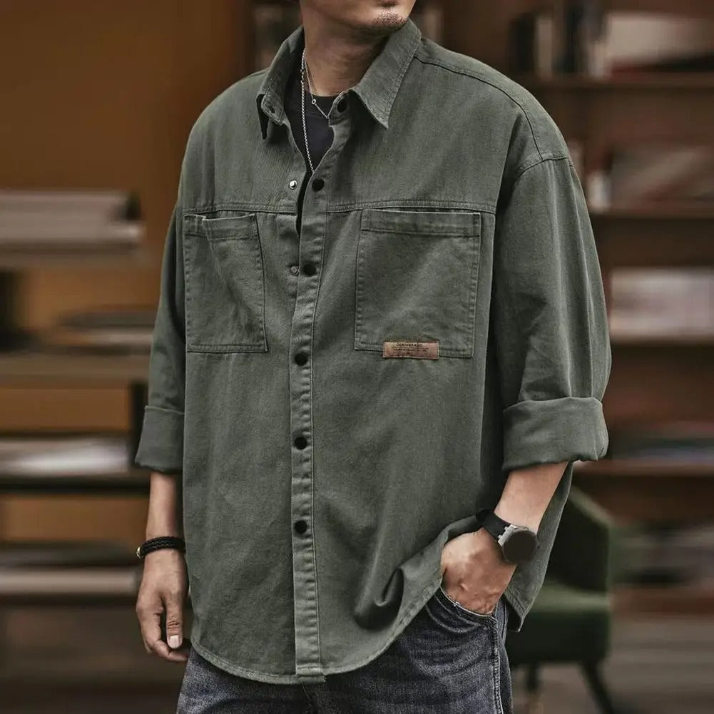 Orson Vintage Snap-Front Shirt