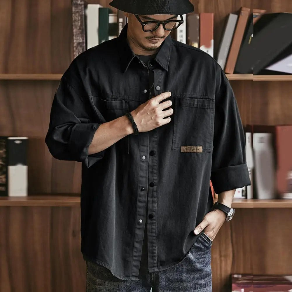 Orson Vintage Snap-Front Shirt