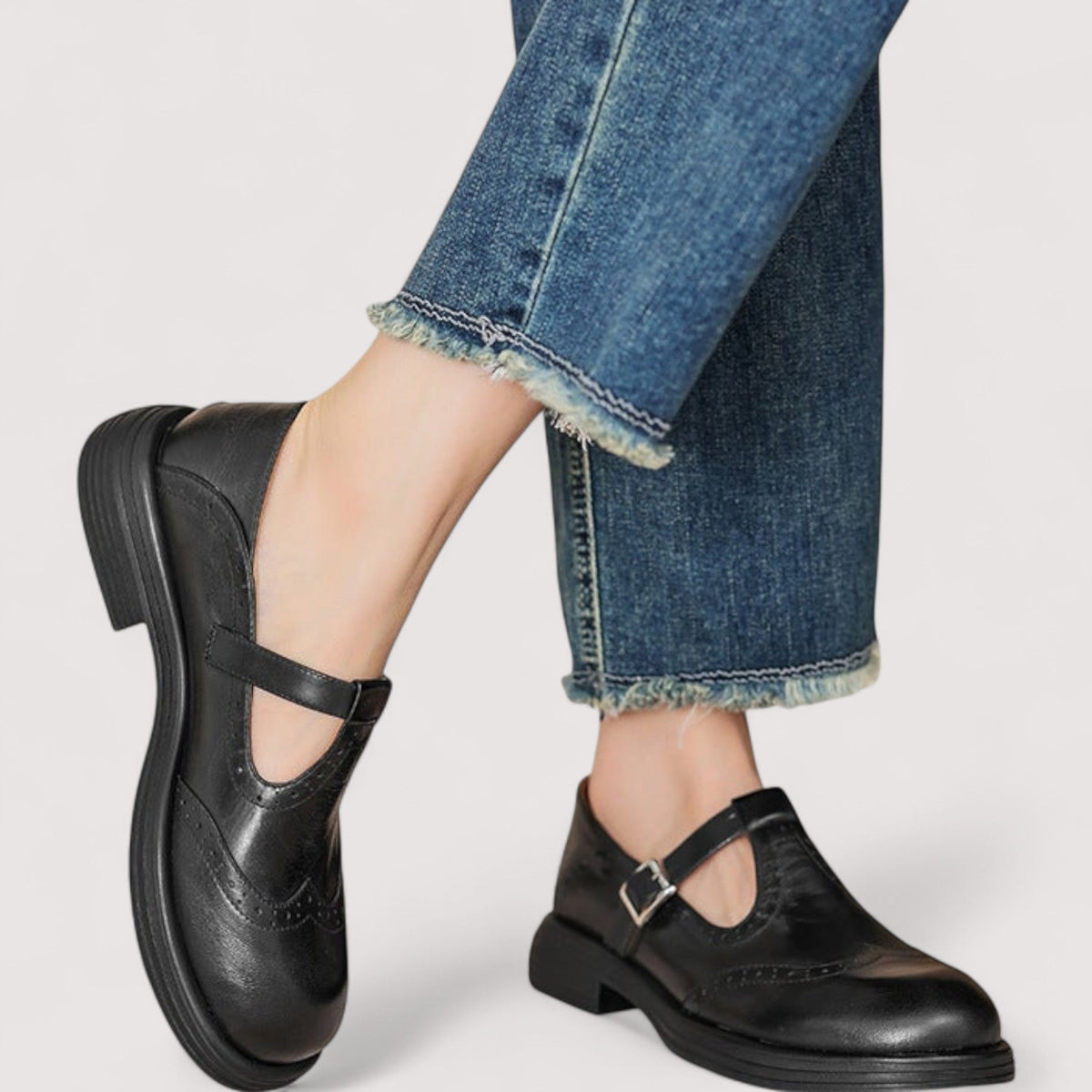 Sunspire Orthopedic Leather Flats