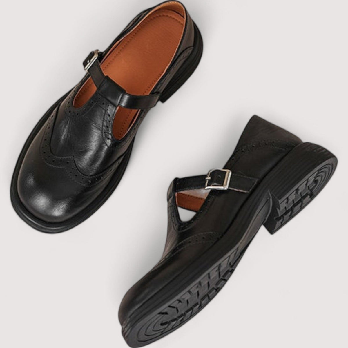Sunspire Orthopedic Leather Flats