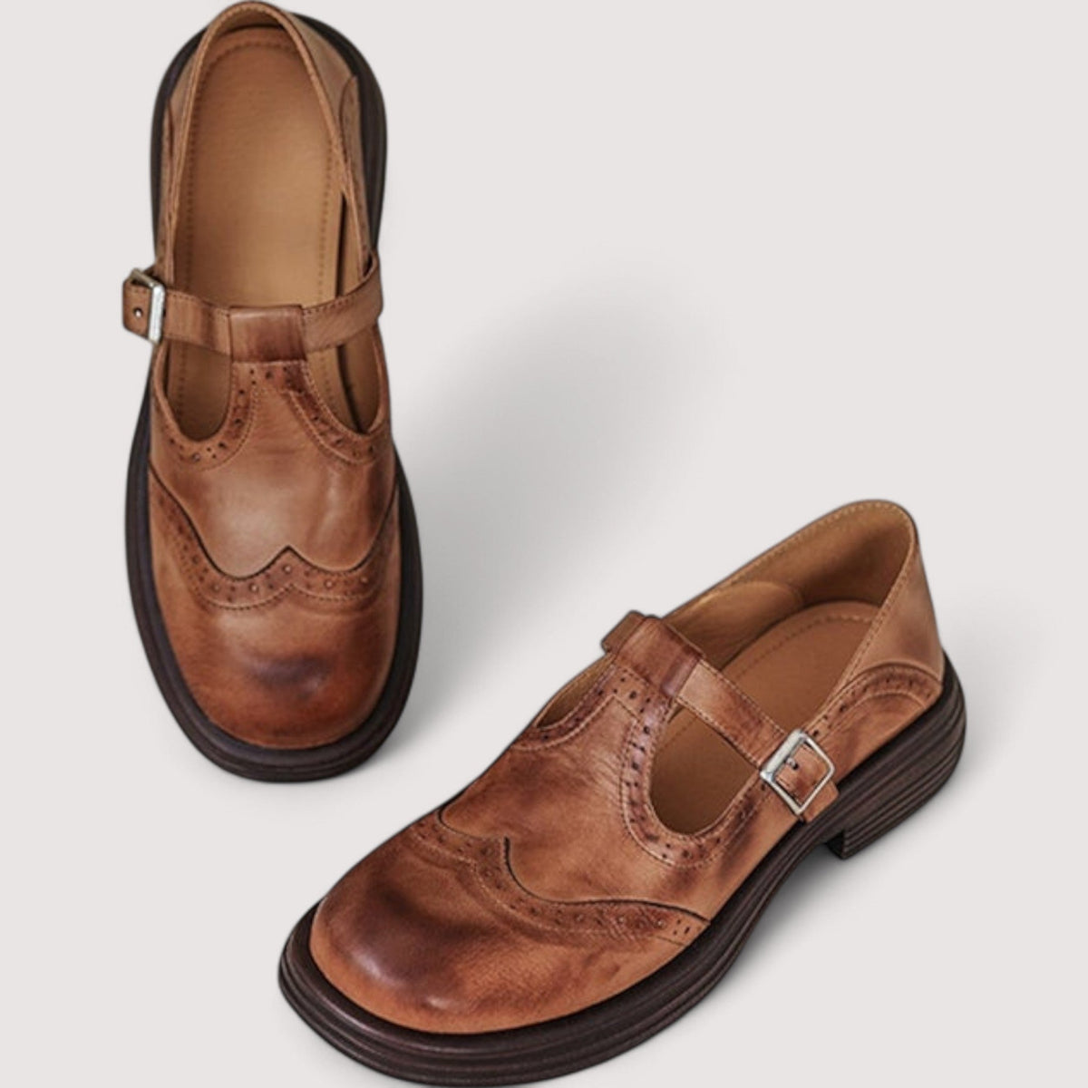 Sunspire Orthopedic Leather Flats