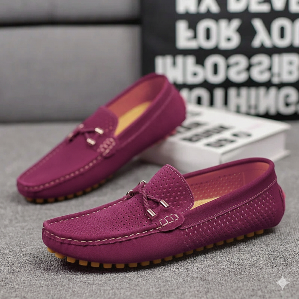 Hayes Perforated Driving Loafer