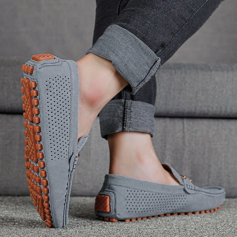 Hayes Perforated Driving Loafer