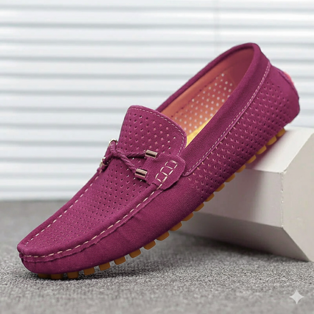 Hayes Perforated Driving Loafer