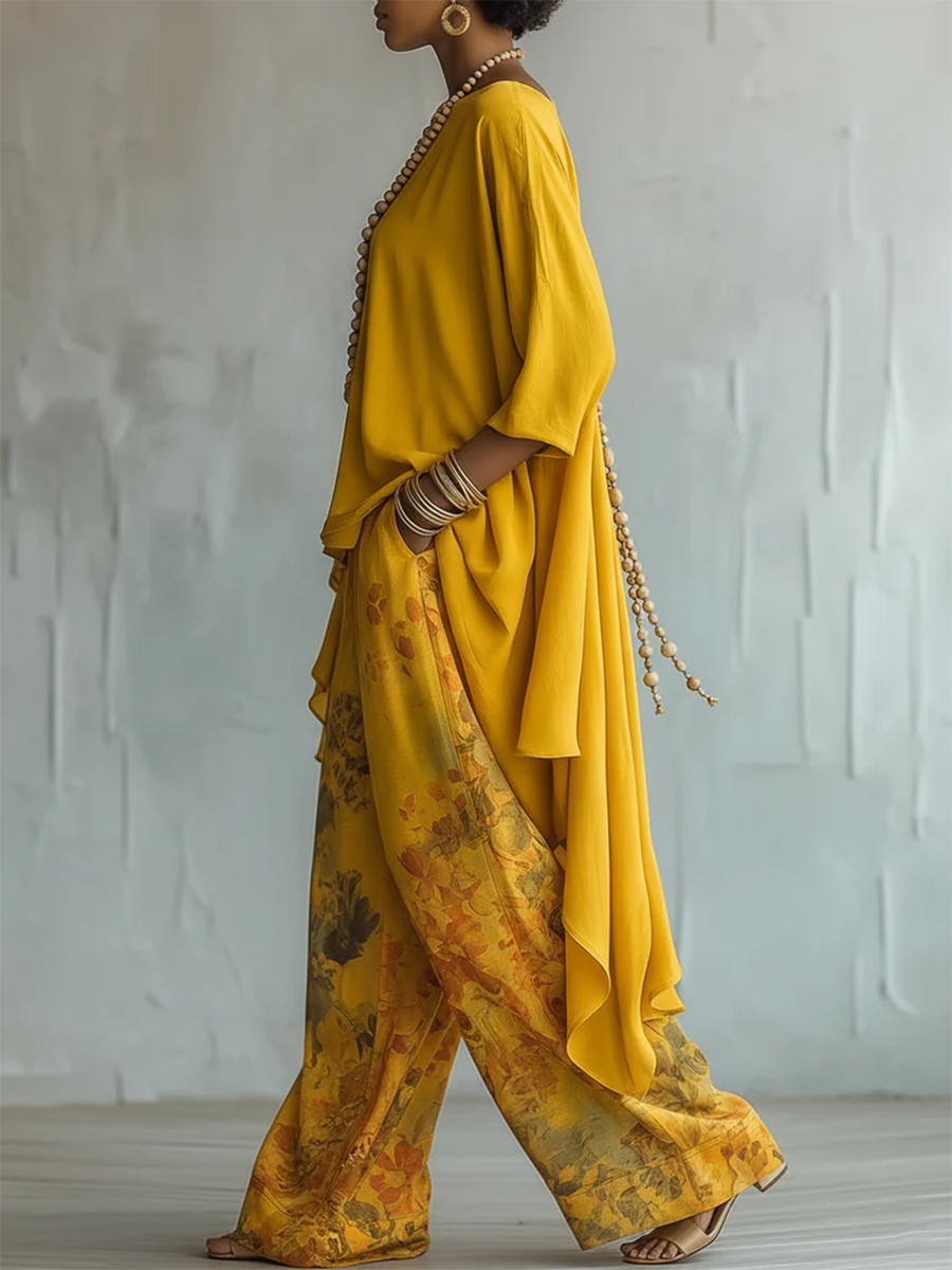 Olly Bohemian Tunic & Pants Set