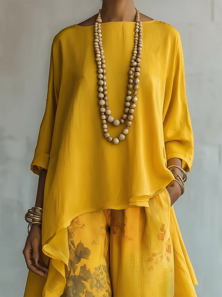 Olly Bohemian Tunic & Pants Set