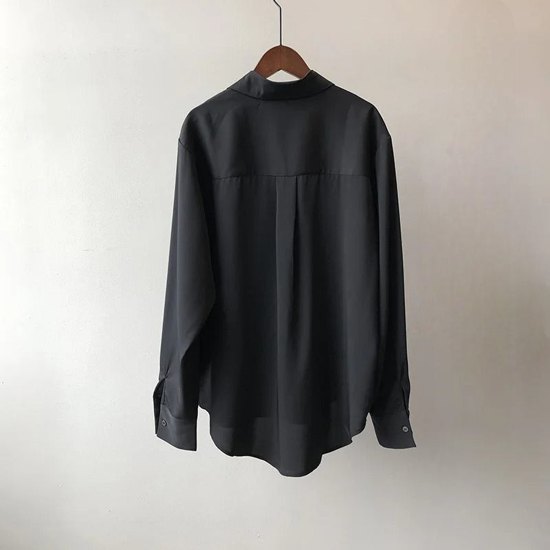 Monaco Silk Button-Down