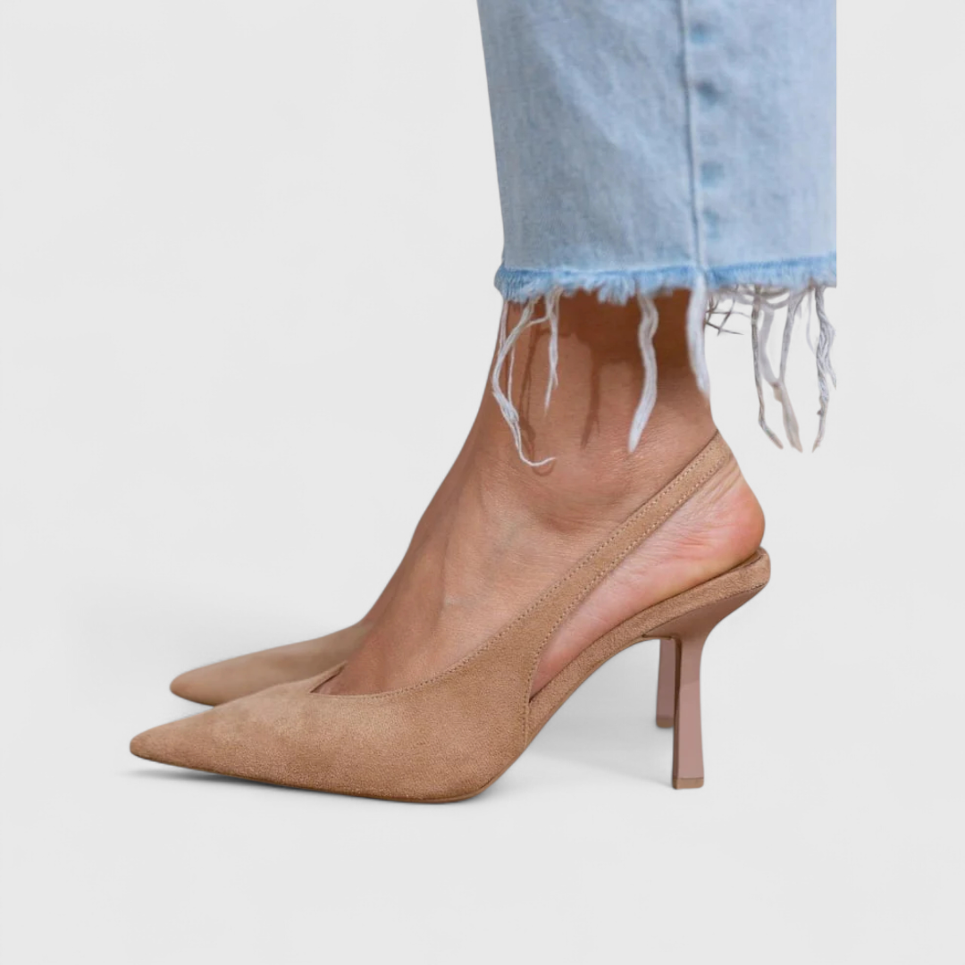 Crystalis Orthopedic Slingback Heels
