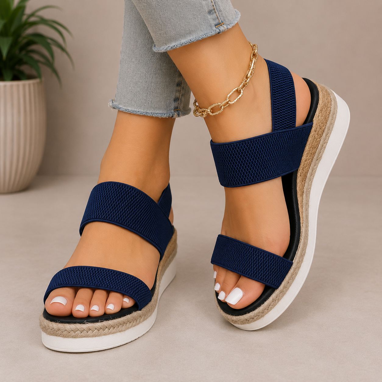 The Solana Espadrille Comfort Sandals